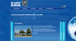 Desktop Screenshot of kima.de